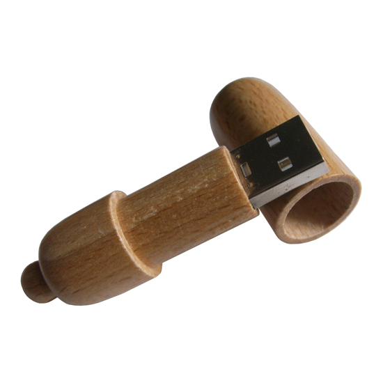 Afbeelding van KH W005 USB-stick met houten behuizing