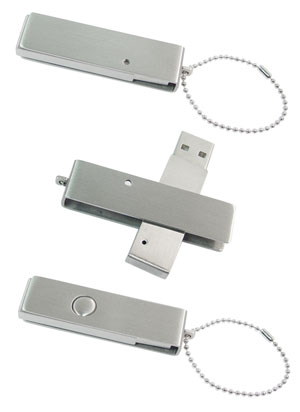 Imagine de KH M011 Metallic Twister USB stick
