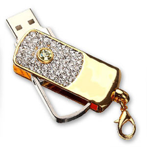 KH J010 Yapay elmaslı Twister USB bellek resmi