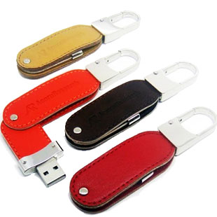 Obrázek KH L011 Kožený USB flash disk