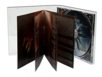 Imagine de CD - copiere și tipărire + carcasă de bijuterii cu broșură de 8 pagini și inlay