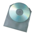 Picture of CD pressad och tryckt + transparent polybag med flik och klistermärke på baksidan