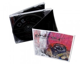 Picture of CD gepresst und bedruckt + Jewel Case mit 6-Seitigem Booklet und Inlay