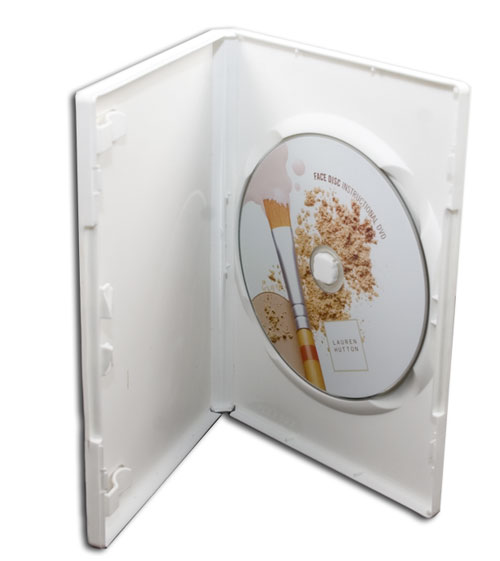 Billede af DVD - Kopiering og print + DVD-æske transparent med printet inlay 4/4
