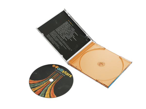 Picture of CD - Kopieren und Bedrucken + Jewel Case mit 4-Seitigem Booklet und Inlay