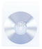 Afbeelding van CD geperst en bedrukt + papieren zakje met doorzichtig venster en klep