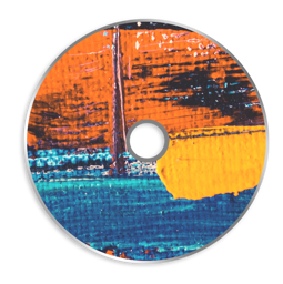 Obraz Drukowanie na czystych płytach CD Druk offsetowy